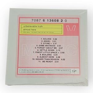 Unbelievable Truth – Almost Here‎ [1998 Promotional CD] [NEW, SEALED]